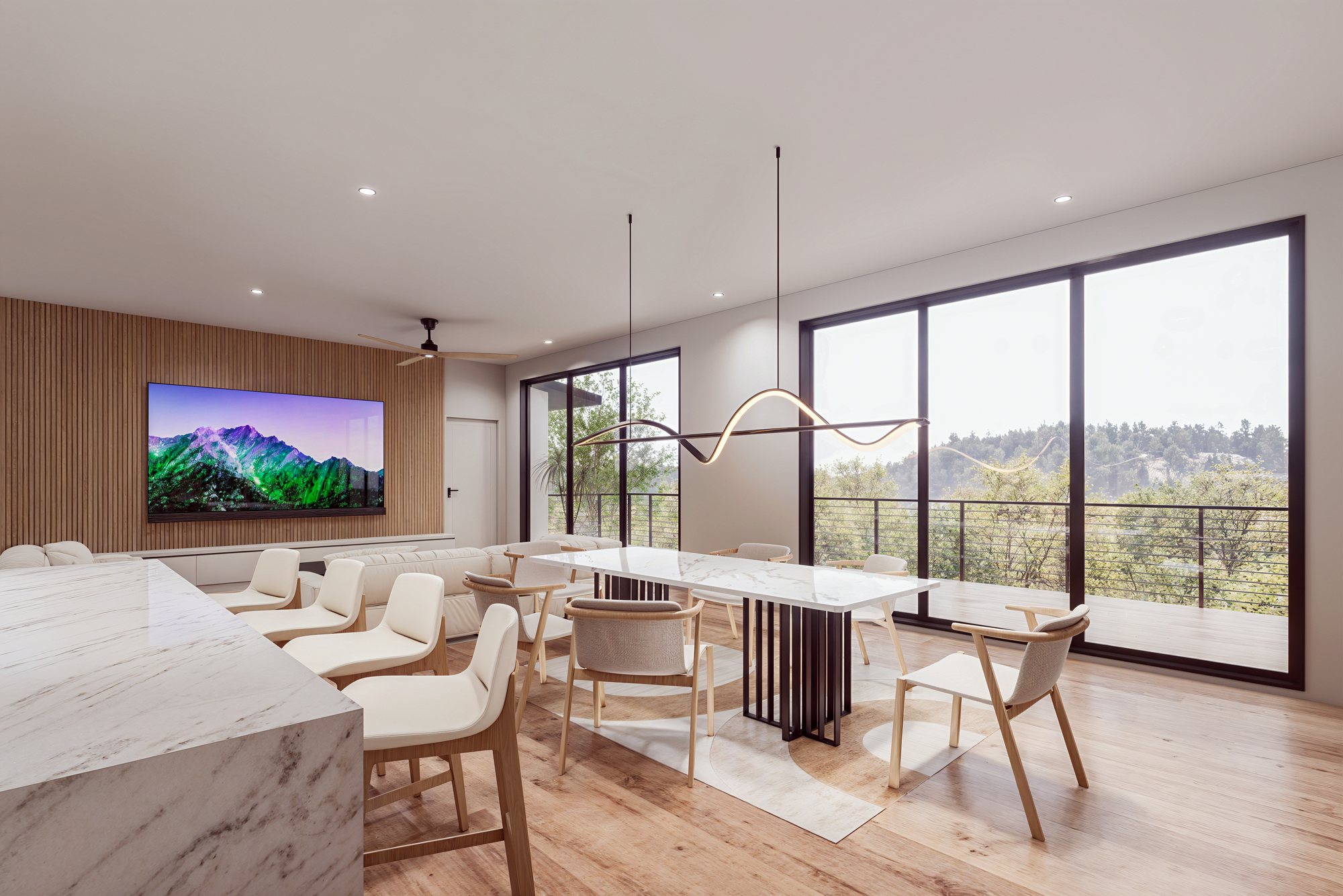 Apache Shores interior render