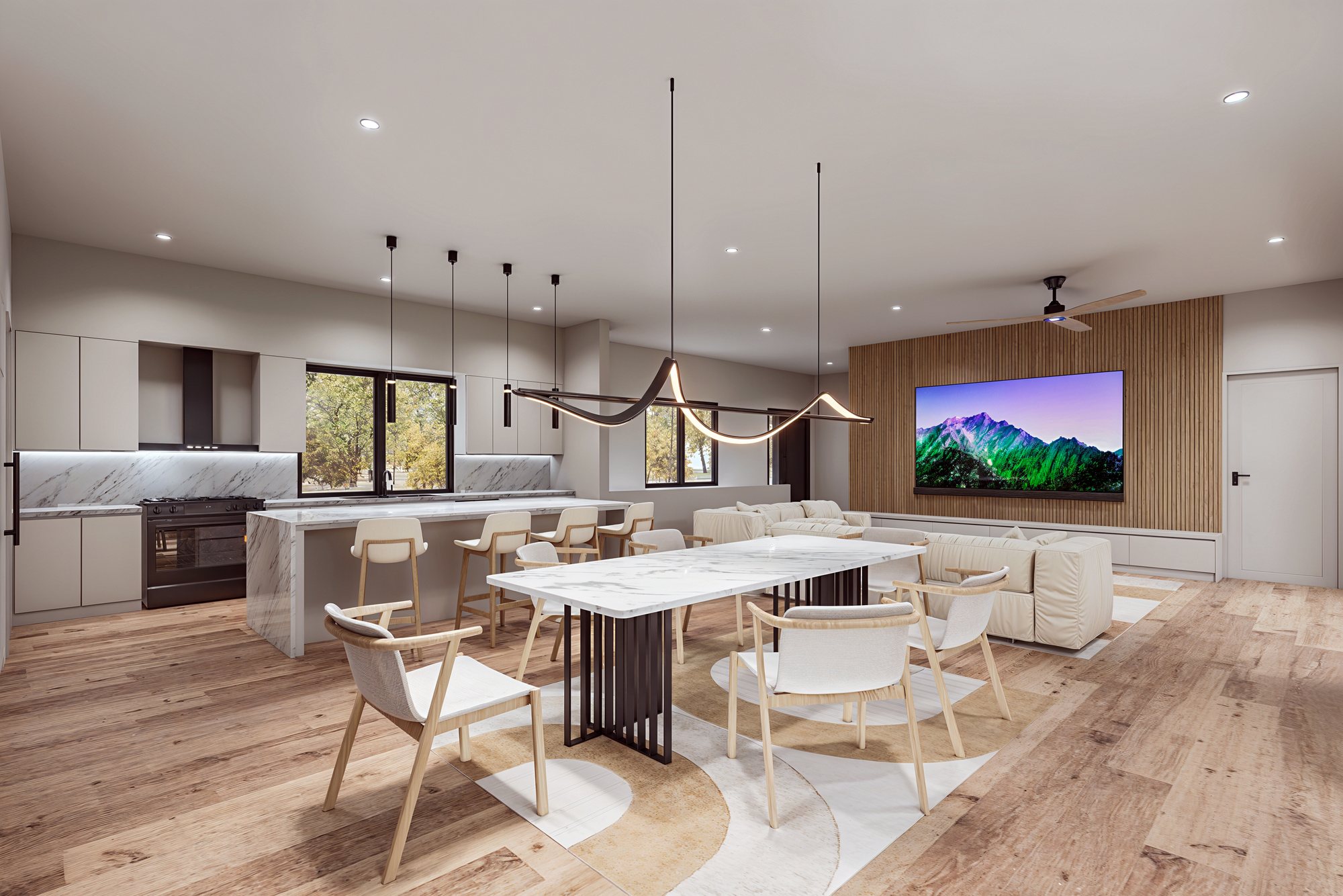 Apache Shores interior render
